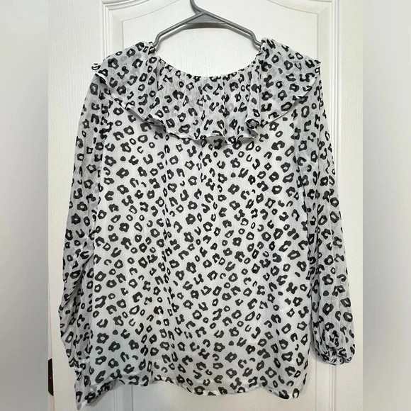 Loft Leopard Print Shirt - Picture 2 of 5